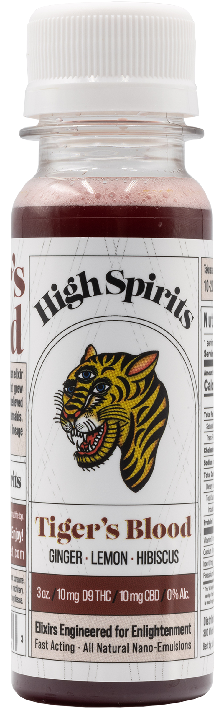 Tiger's Blood THC Cannabis Drink 10mg